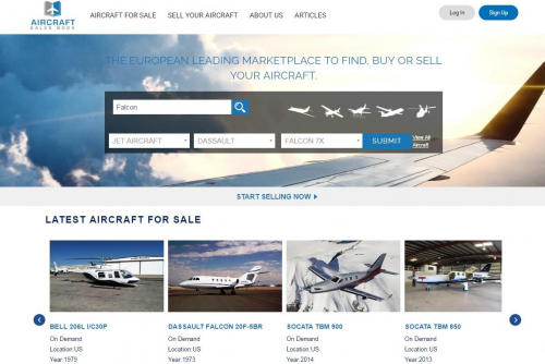 AircraftSalesBook.com, plateforme d'annonces d’aéronefs à vendre lancée par IXO Aviation Genève