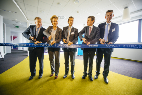 Airbus Helicopters inaugure un nouveau centre de recherches et de développement en Pologne