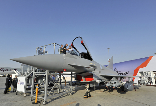 Dubai Air Show : Eurofighter à l'offensive