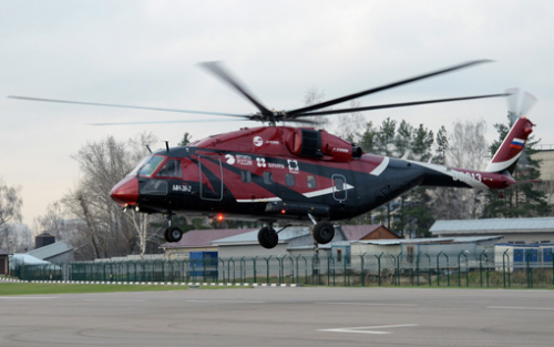 Le Mi-38 poursuit ses essais militaires