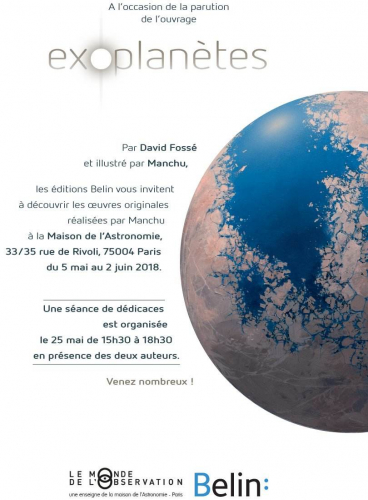 "Exoplanètes" s'expose à la Maison de l'Astronomie