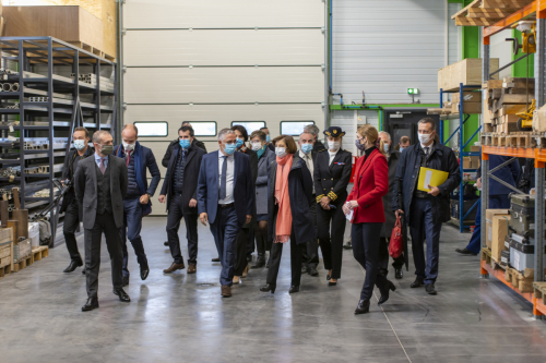 La ministre des Armées inaugure la nouvelle usine de Turgis & Gaillard