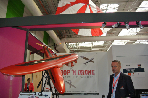 Bourget 2015 : Airborne Concept dévoile son drone aérolargable