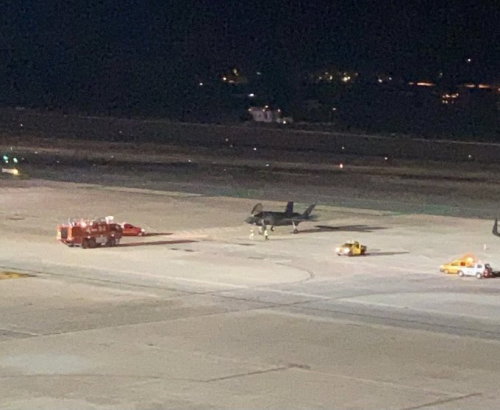 Atterrissage d'urgence d'un F-35B à Ibiza