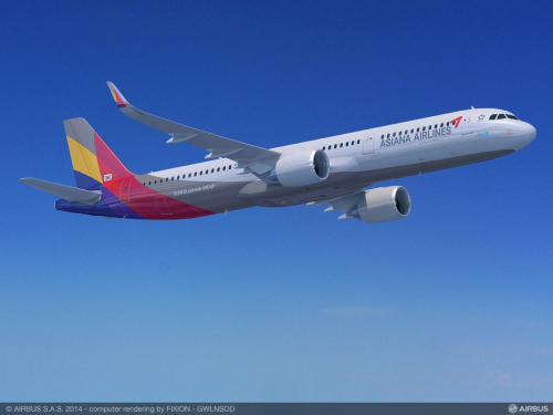 Airbus A321neo : Asiana y passe à son tour