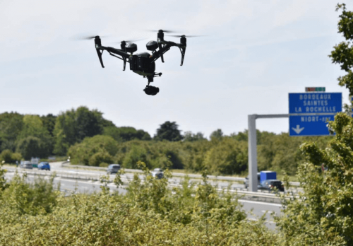 Vinci emploie des drones pour suivre l'état du trafic