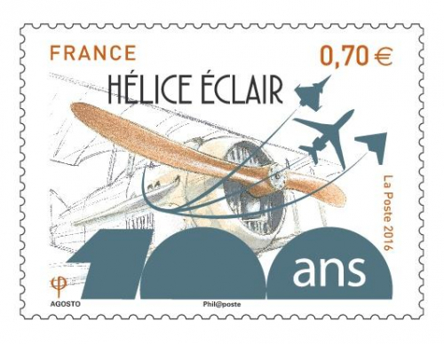 Un timbre pour les 100 ans de Dassault Aviation