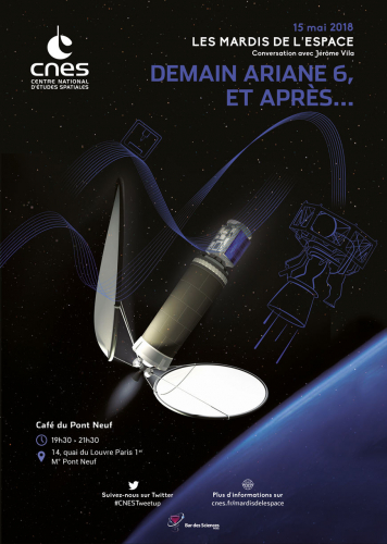 Mardi de l’espace spécial Ariane 6 le 15 mai à Paris