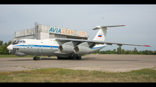 Un avion de transport stratégique russe Il-76 abattu en Russie