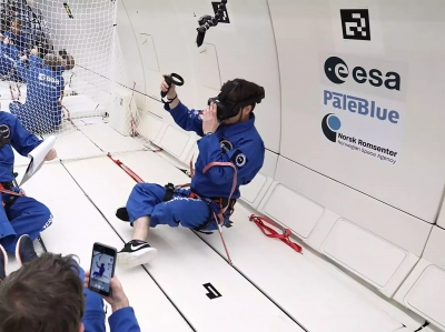 Un casque de réalité virtuelle pour le bien-être des astronautes