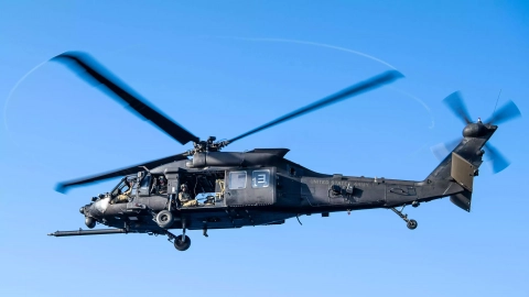 Crash d'un très rare hélicoptère des Forces spéciales américaines en Méditerranée orientale