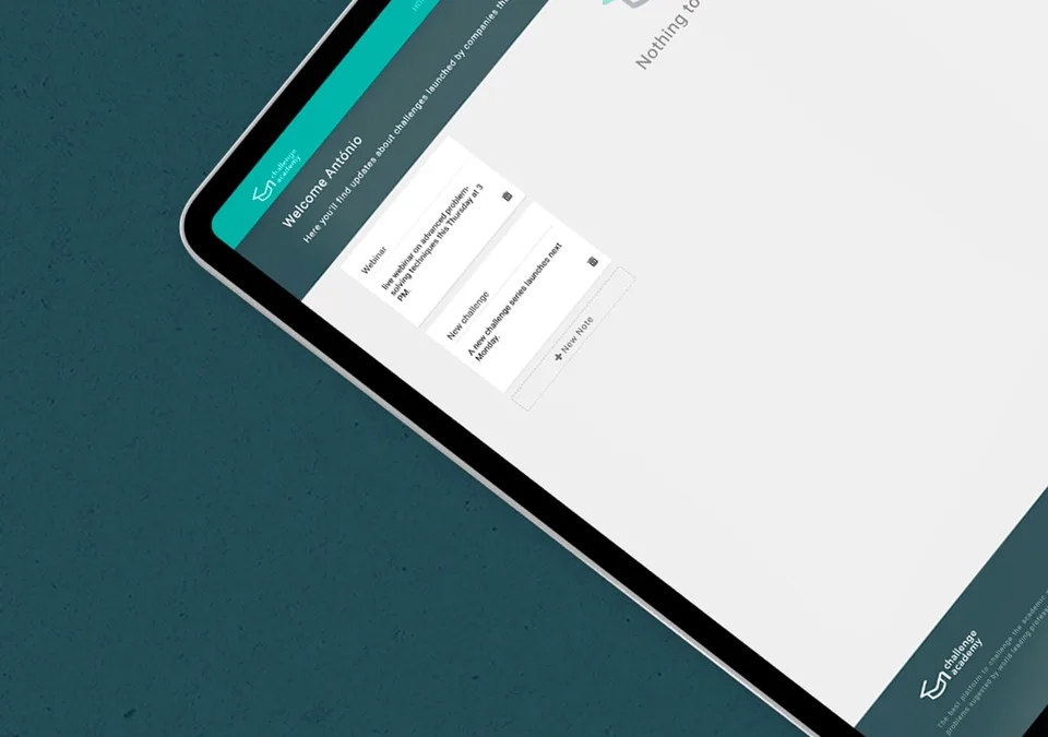 app screen