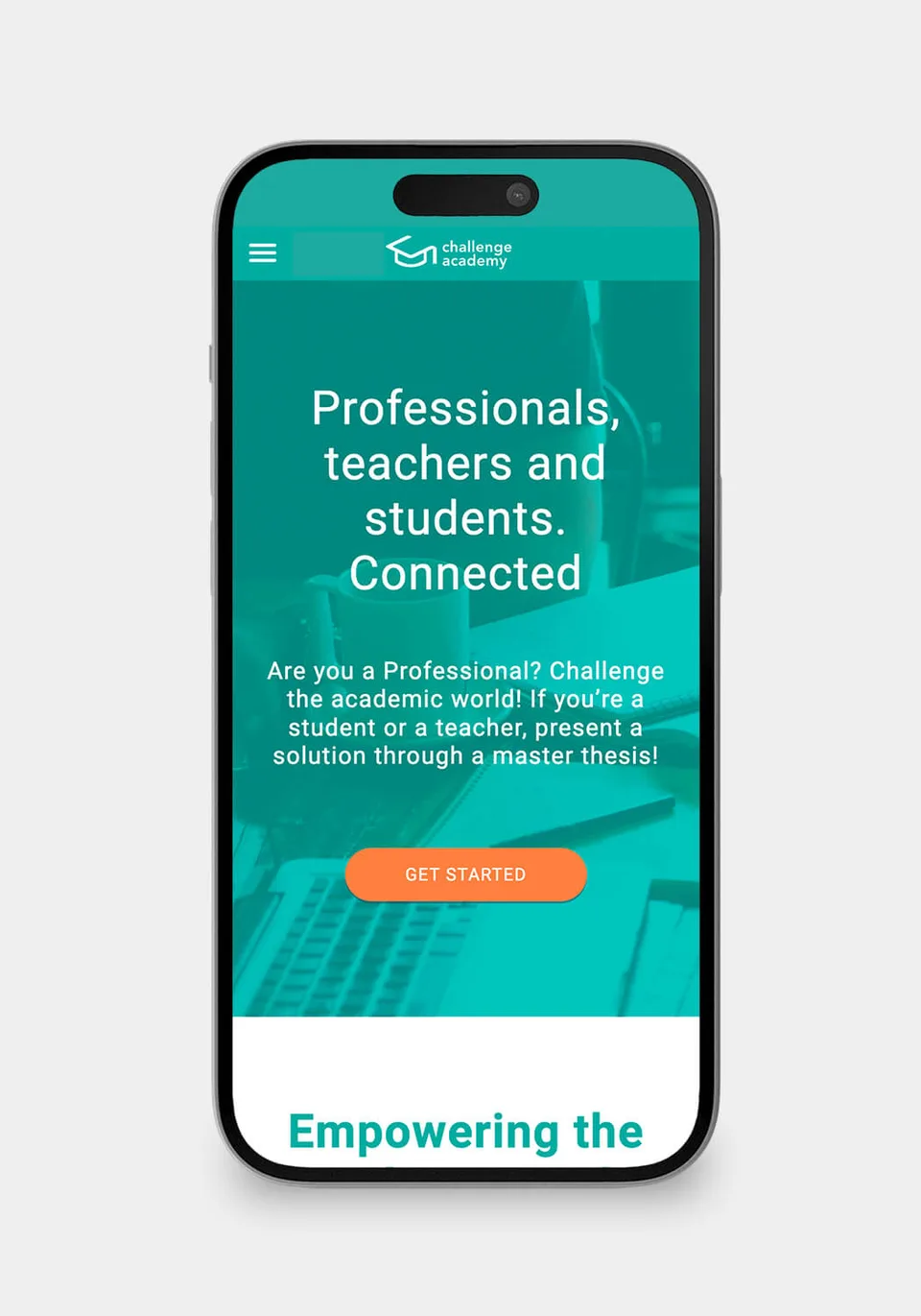 app screen