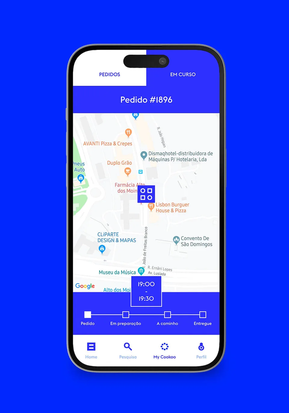 app screen