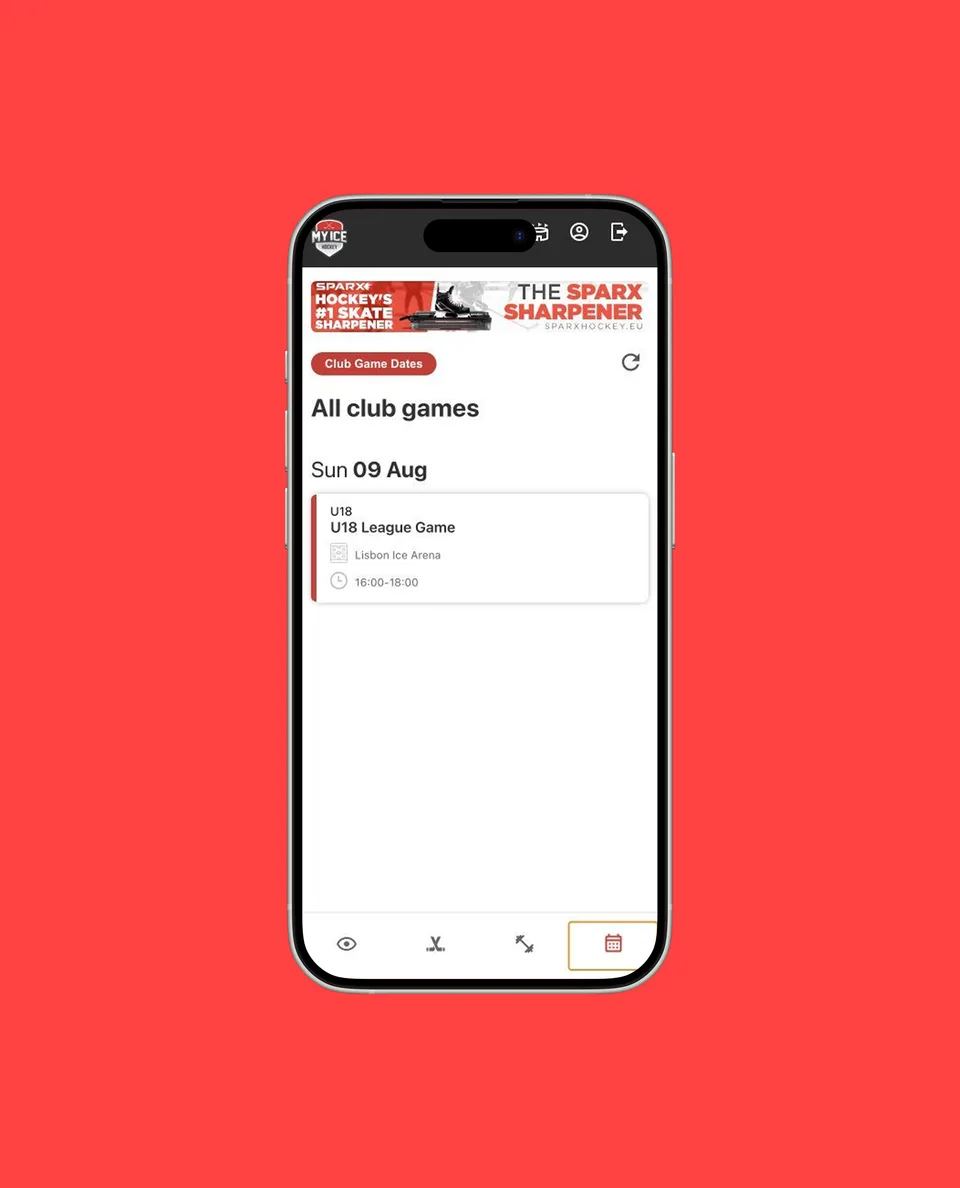 My Ice Hockey: The platform transforming ice hockey management.