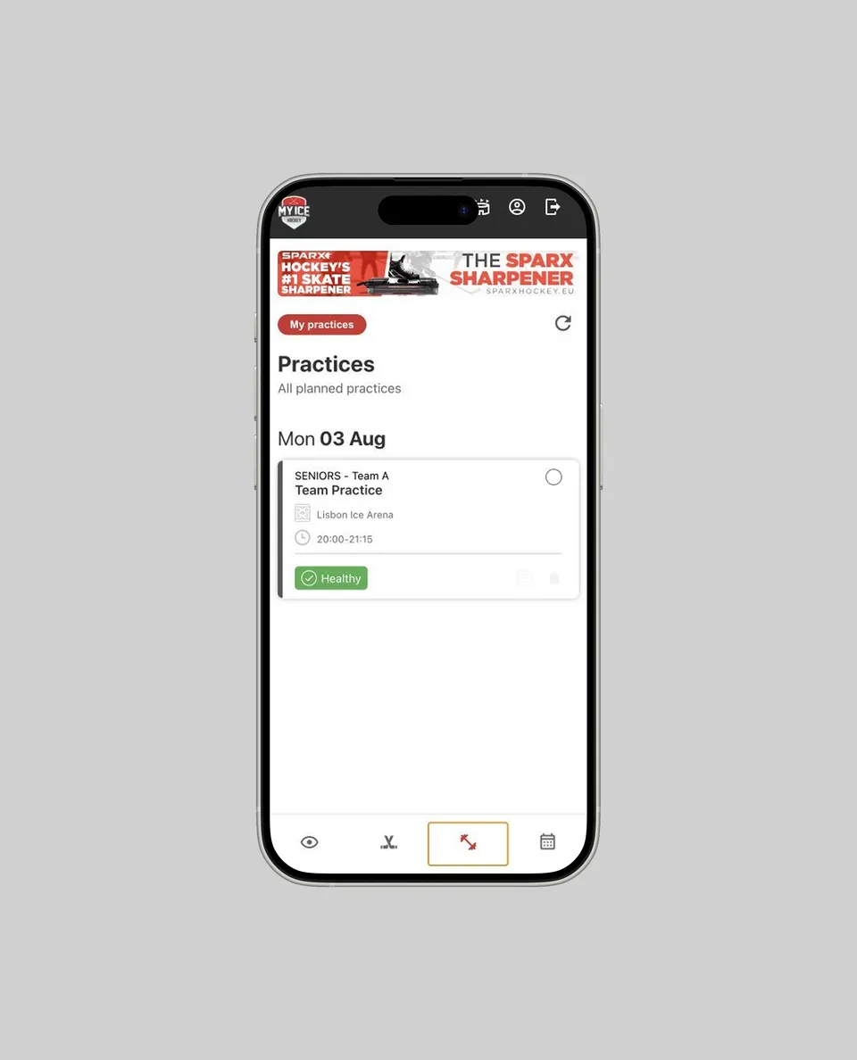 My Ice Hockey: The platform transforming ice hockey management.