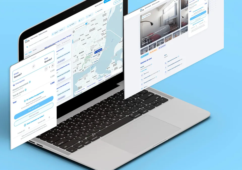 website screen