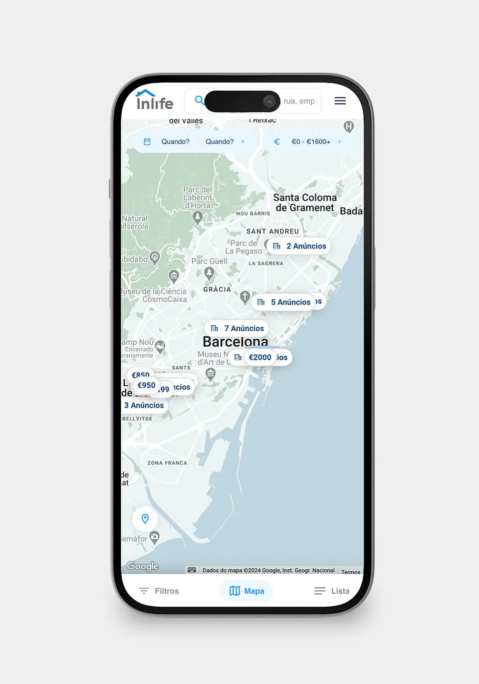 website screen