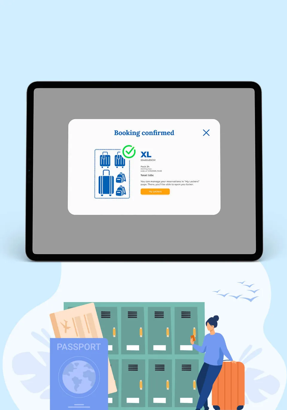 website screen