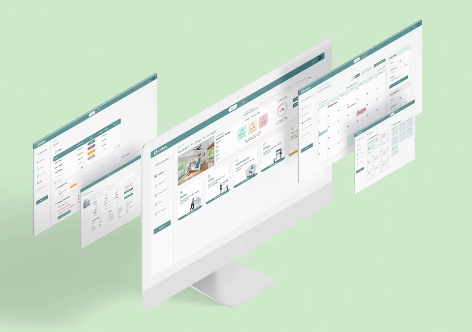 website screen