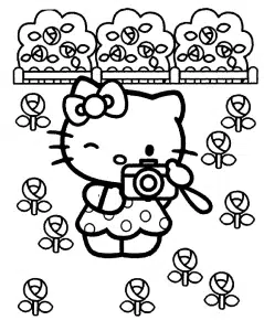 Hello Kitty ausmalbilder 14