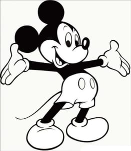 Mickey Mouse ausmalbilder 01