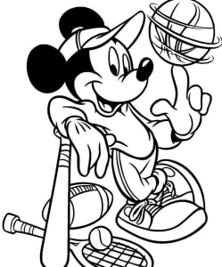 Mickey Mouse ausmalbilder 10