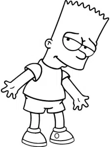Simpsons ausmalbilder 19