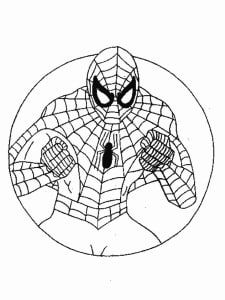 Spiderman ausmalbilder 09