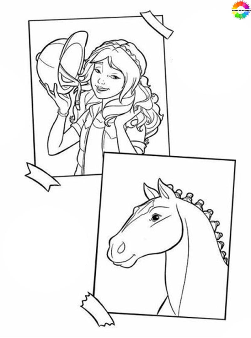 Horse Club coloring pages to print free free