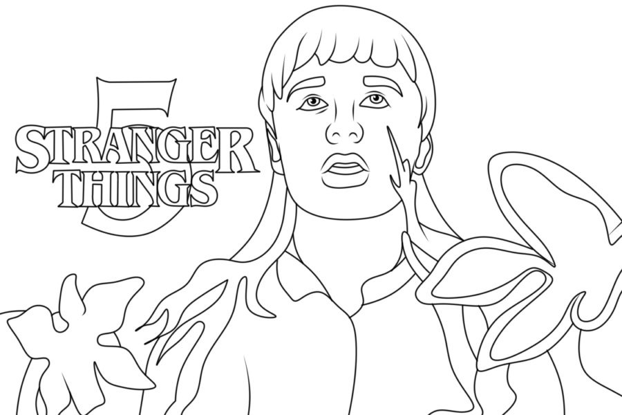 Stranger Things 5 ausmalbilder (2)