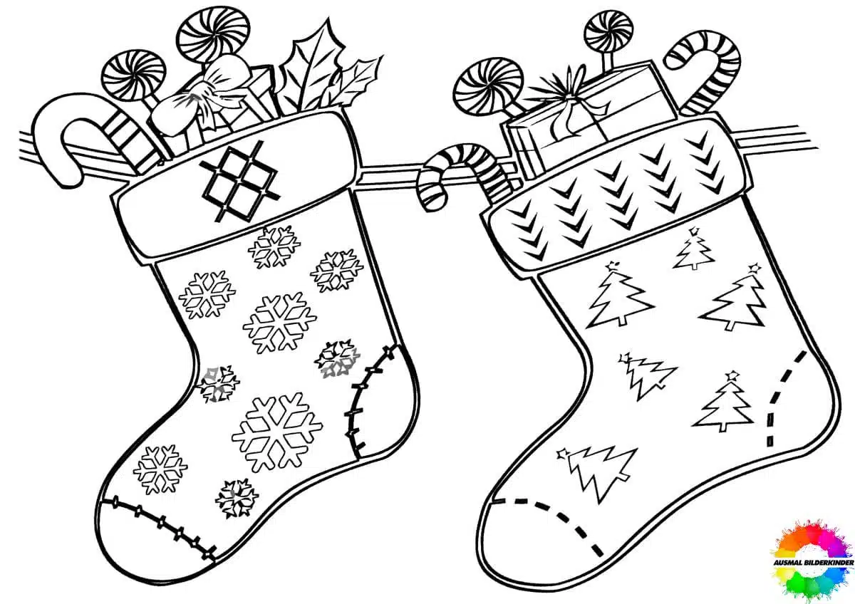 Weihnachten Socken 21