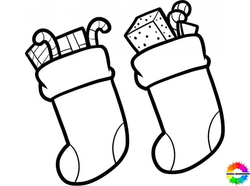 Weihnachten Socken 34