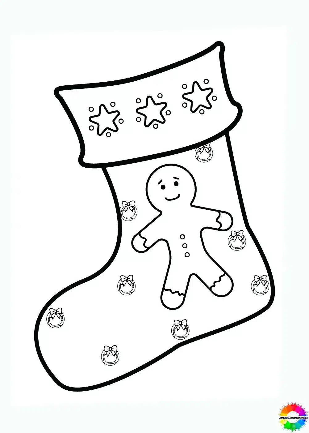 Weihnachten Socken 46