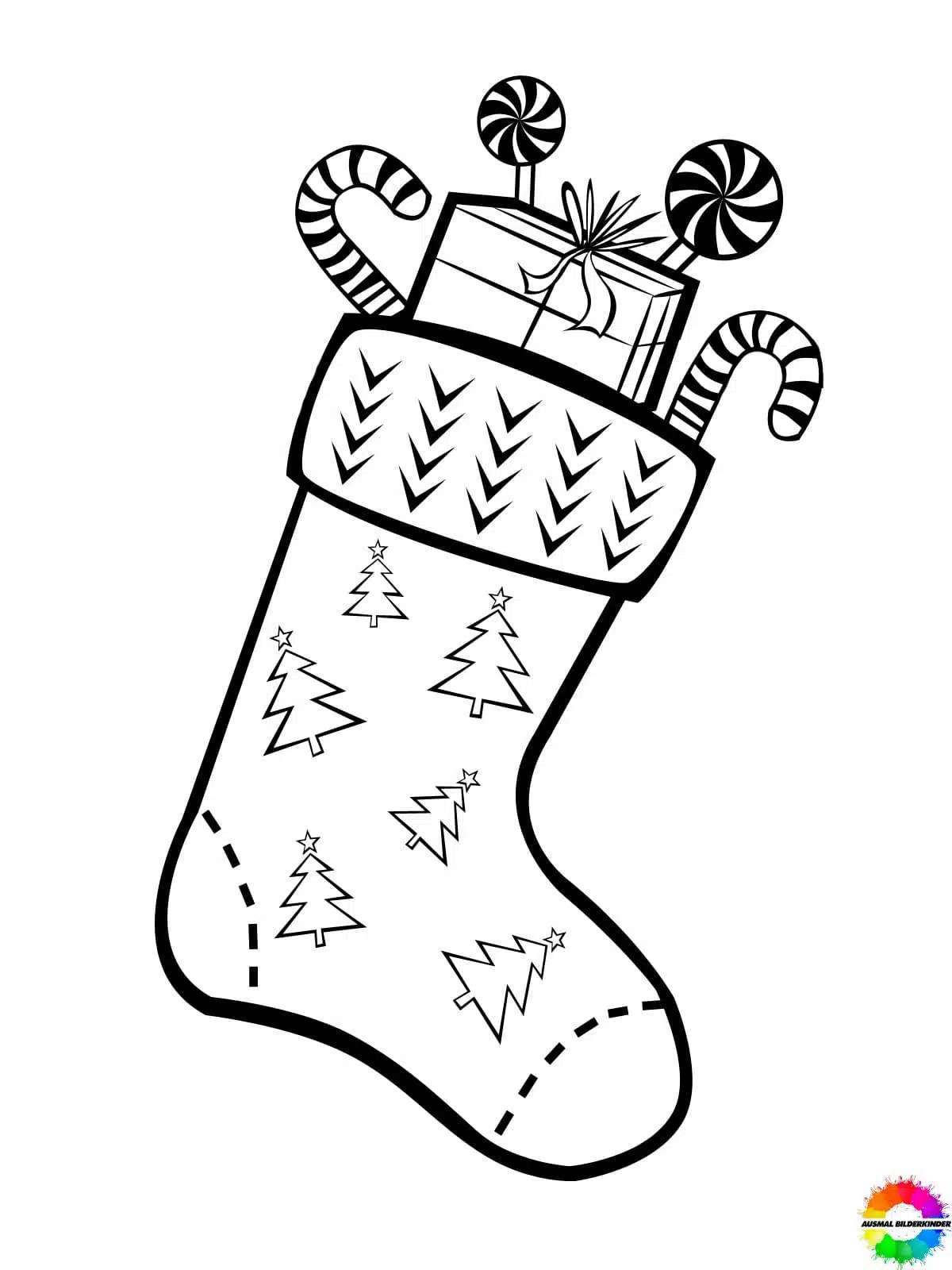 Weihnachten Socken 6