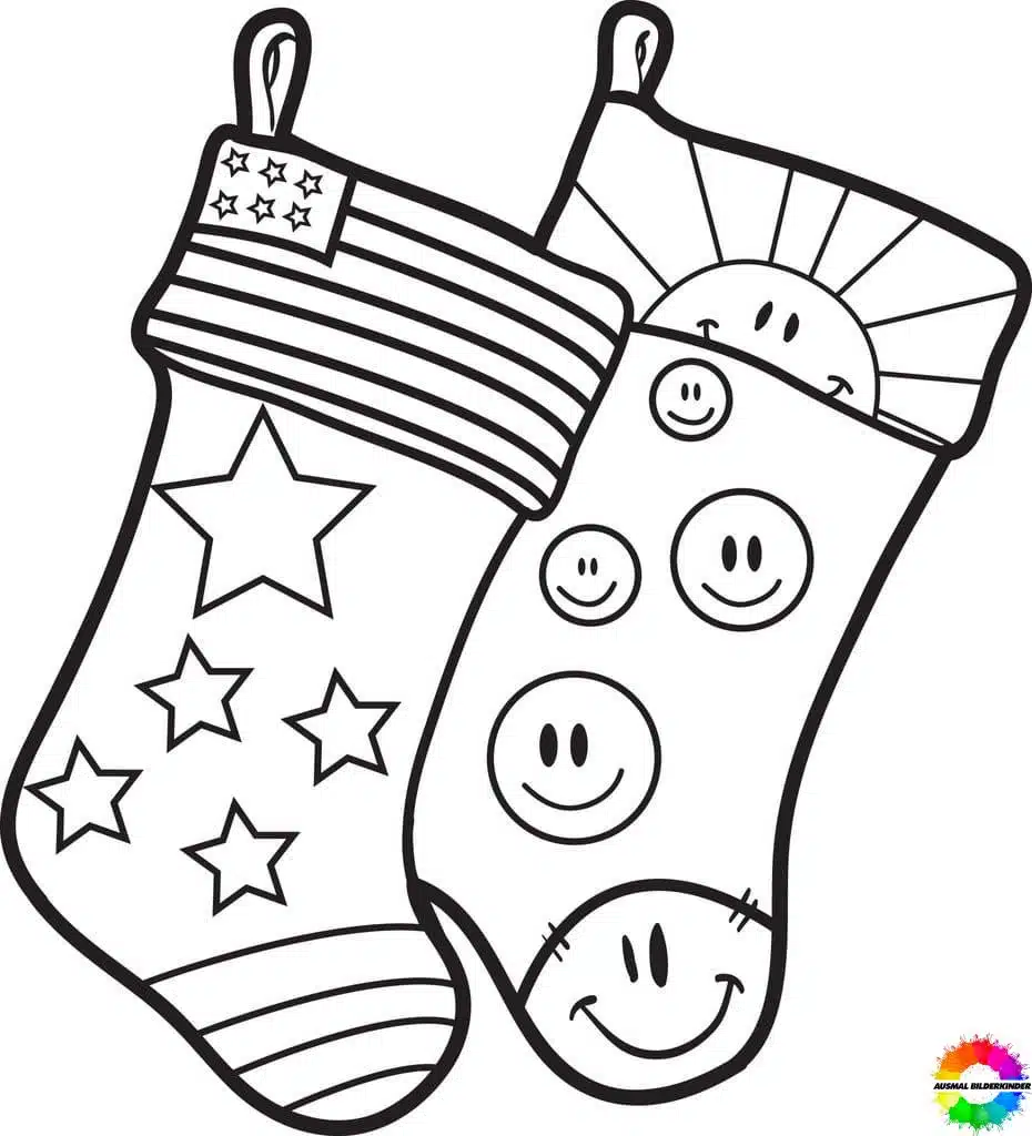 Weihnachten Socken 7