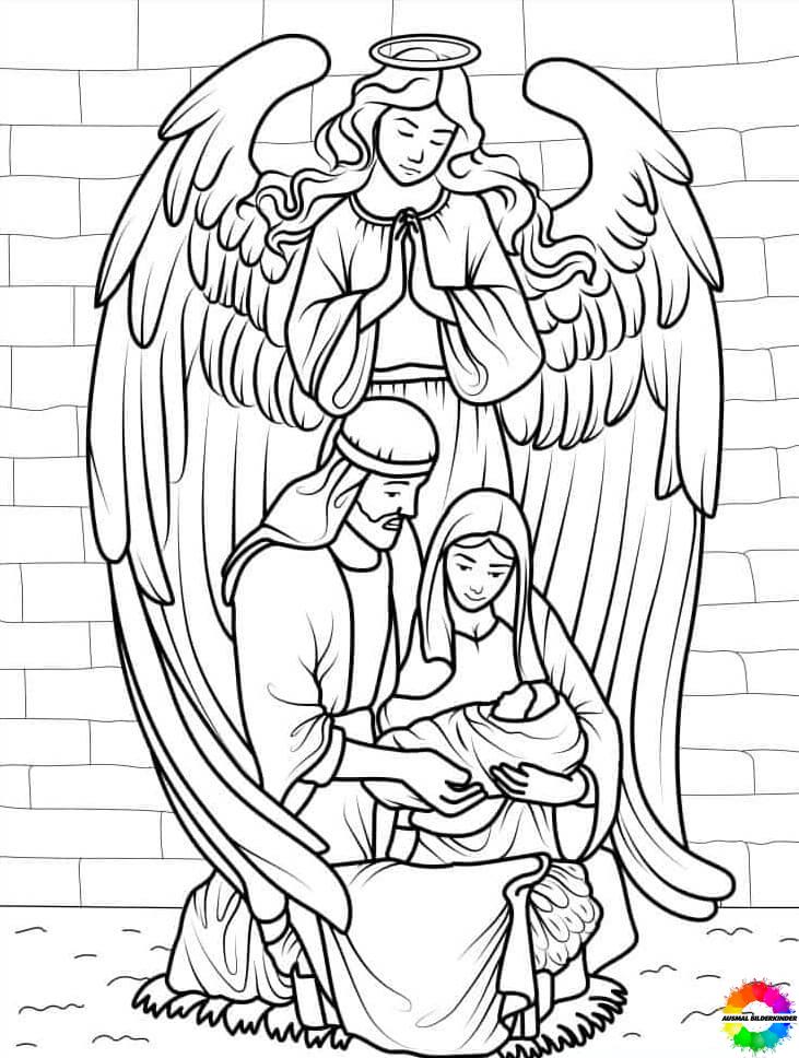 Himmlische Entspannung: Engel Ausmalbilder für Groß und Klein – Kostenlos zum Ausdrucken!