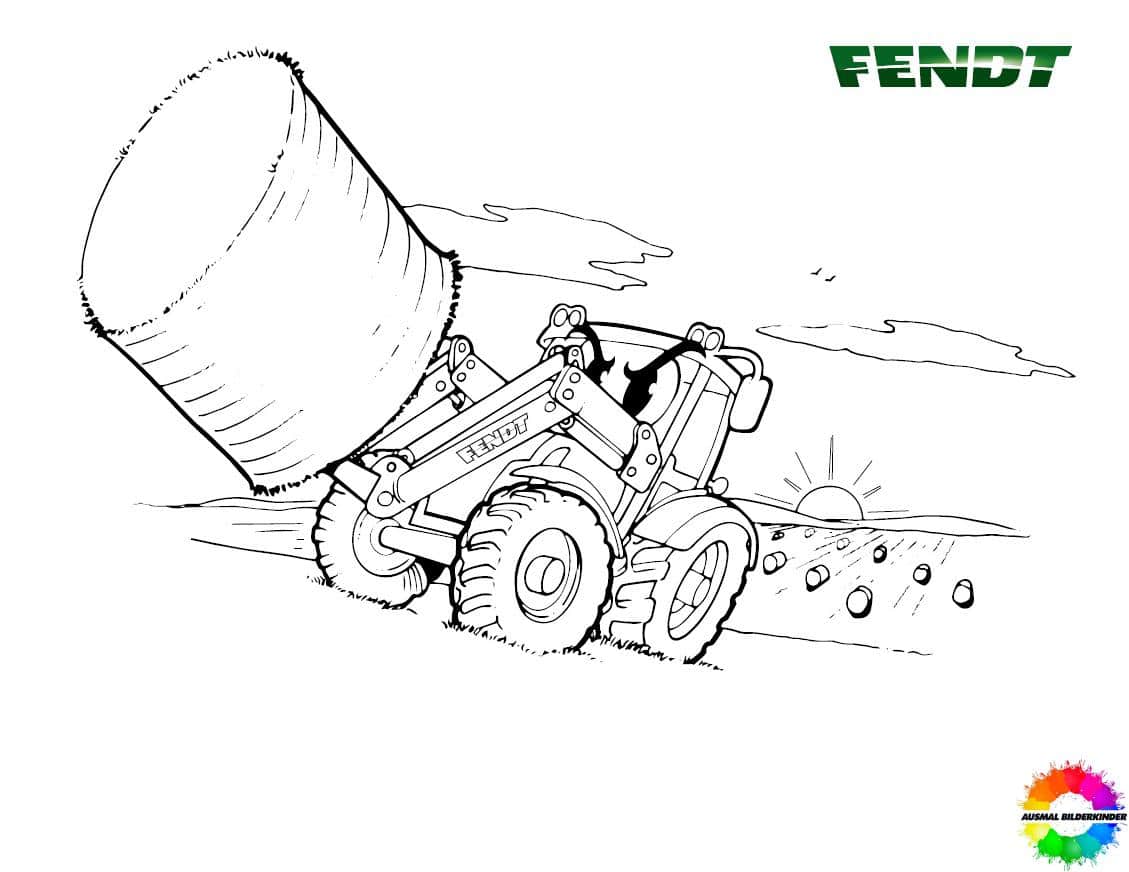 Fendt coloring pages free - Complete collection