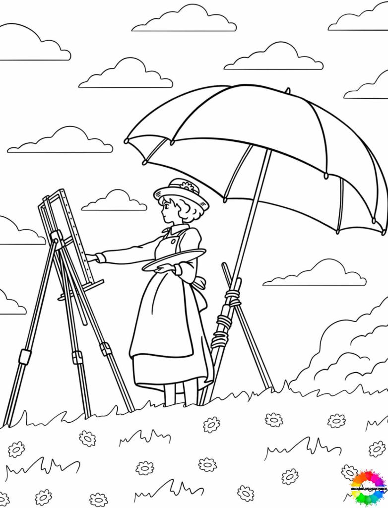 Ghibli coloring pages free - Sharp quality collection