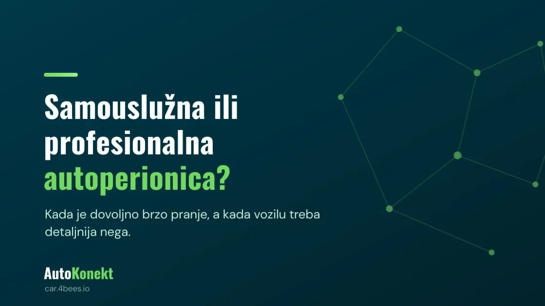 Kada je dovoljna samouslužna perionica, a kada je bolje otići u profesionalnu autoperionicu? - Slika 1