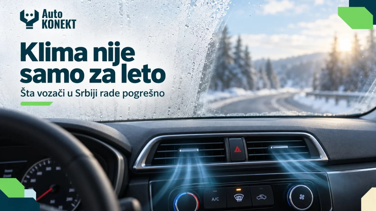 Klima nije samo za leto: šta vozači u Srbiji rade pogrešno - Slika 2