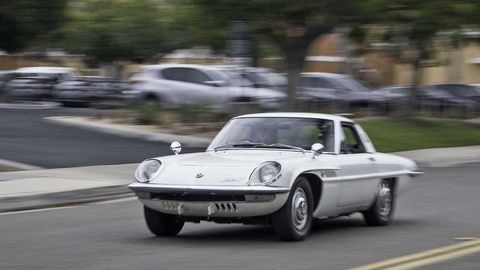 Thumb 1967 mazda cosmo sport 110s front three quarter in motion