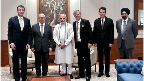 Thumb 180702 bernhard maier meets indian prime minister narendra modi