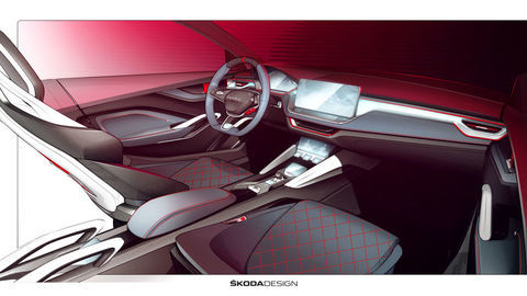 Thumb vision rs skoda interior sketches