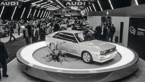 Thumb debut at the geneva motor show in march 1980
