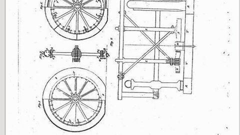 Thumb 1847 us patent 5104 robert william thomson carriage wheel with air cushion cropped