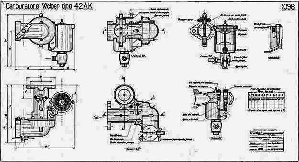 Content 14  31 disegno carburatore 42 ak weber gruppomm