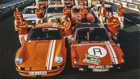Thumb high herbert linge ons track safety team 911 carrera rsr 2 8 model year 1973 914 6 gt model year 1972 n rburgring 1973 porsche ag