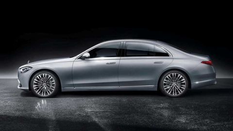 Thumb 2021 mercedes benz s class side profile