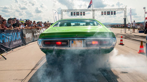 Thumb charger burnout power fest